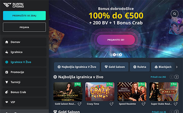 BuranCasino Slovenija