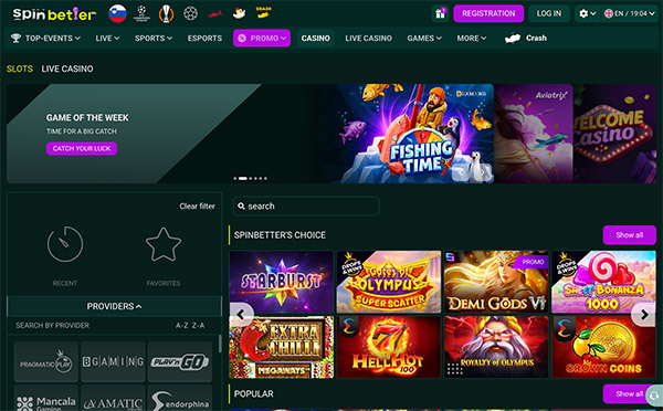 SpinBetter Casino Slovenija