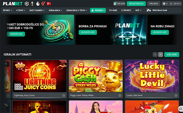 Planbet Casino Slovenija